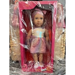 Our Generation Iris 18" Doll Fashion Girl Rainbow Dress‎ Brand New In Box SEALED